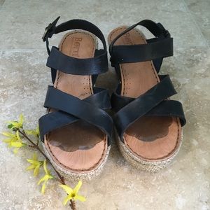 Børn Leather Strappy Espadrilles